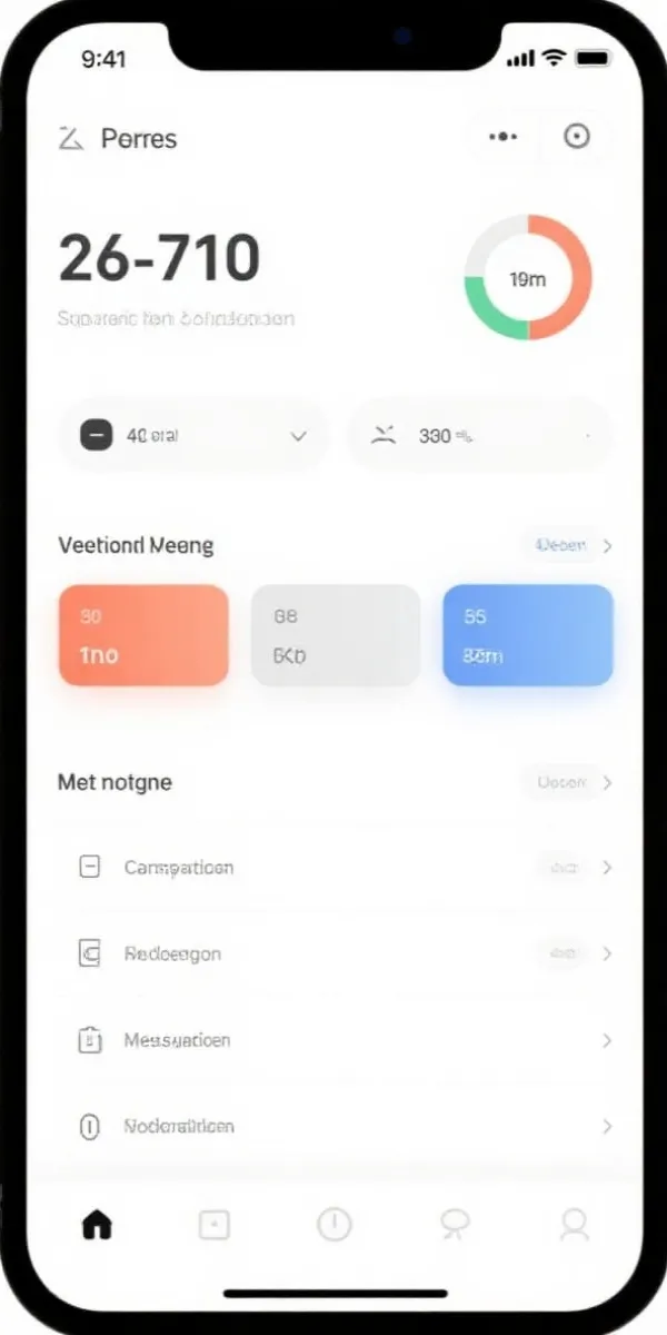 应用界面预览-仪表页